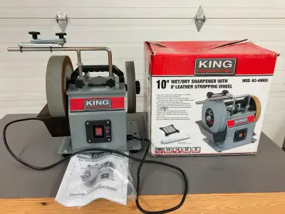 Sharpener King 10" Wet or Dry Sharpener Kit, View more
