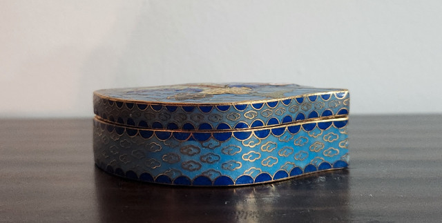 Cloisonné Enamel Jewelry Box in Jewellery & Watches in Kitchener / Waterloo - Image 4