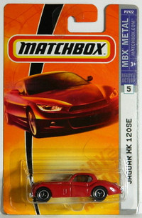 Matchbox 1/64 Jaguar HK 120SE Diecast