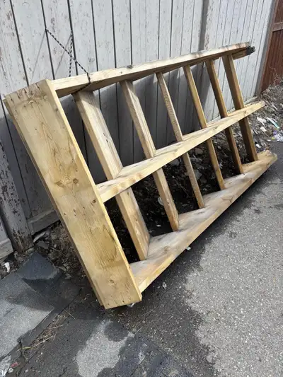 Pressure Treated Wooden 7 Step Stairs, View more