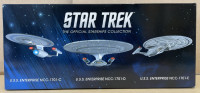 Star Trek Eaglemoss USS Enterprise Box Set 2 Three Starships Set