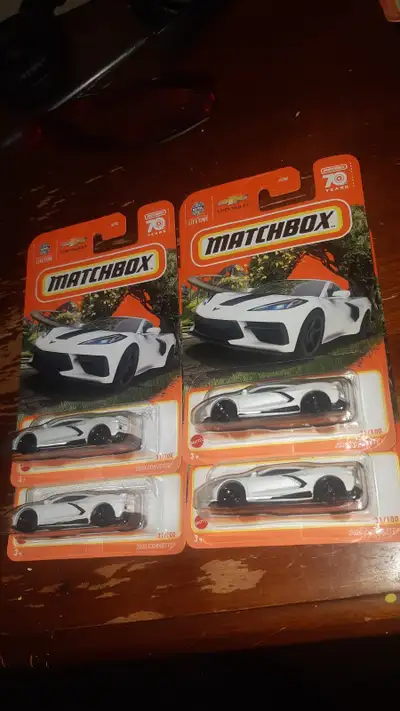 2020 Corvette C8 Matchbox 2023 NIP $5 each