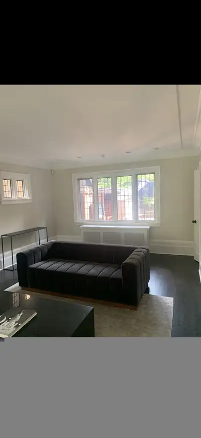 CB2 Velvet Couch for Sale!, View more