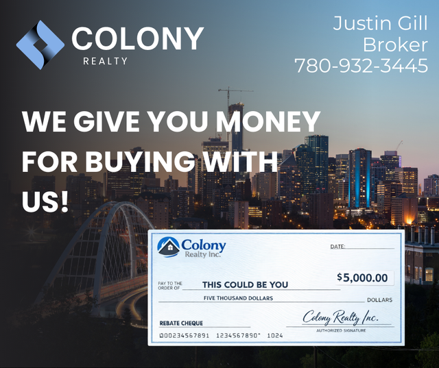 We Give You money For buying with us! (New Brokerage in Edm)