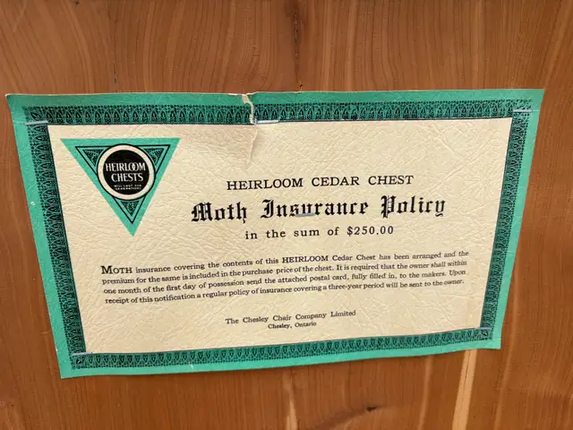 Cedar Trunk in Dressers & Wardrobes in Peterborough - Image 5