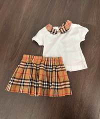 Burberry Shirt and skirt