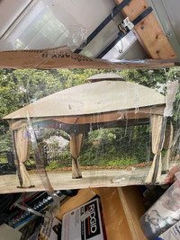 Gazebo 10 ft x 12 ft Fabric top