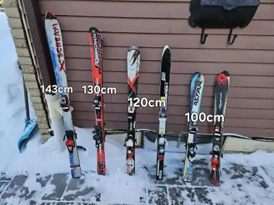 Assorted youth skis , View more