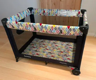 Harmony Play & Go Playpen - Folds Up Easily for Travel & Storage, View more