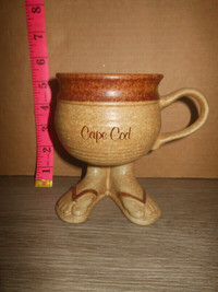 cape cod footed coffee mug
