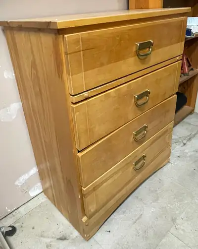 Solid maple Non smoking home Good condition