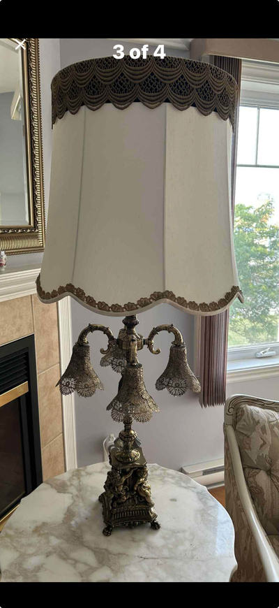Antique matching lamps 2, View more
