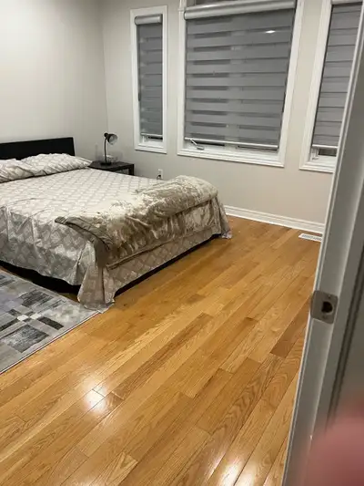 private room with attached bathroom for one person