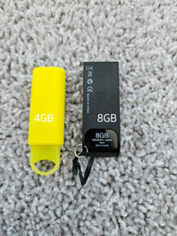 USB drives (12 GB total) 