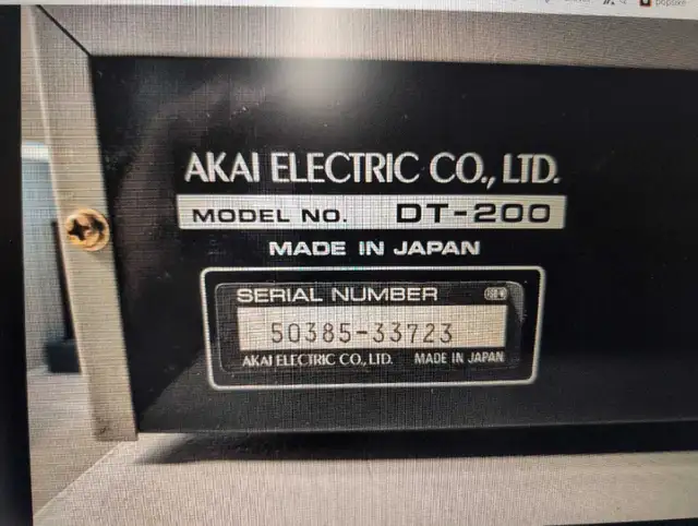 Akai DT-200 Audio Timer498132594334126083