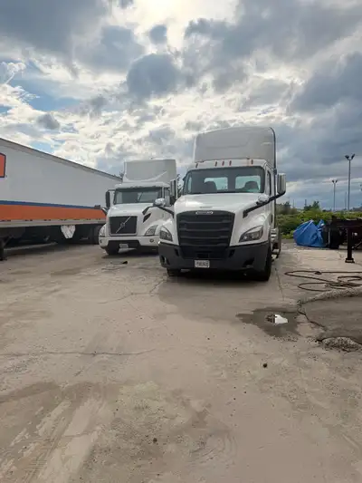 2018 Volvo tractor 60,000 2018 FreightLiner tractor 60,000 2018 FreightLiner 5ton 36,000 2016 Intern...