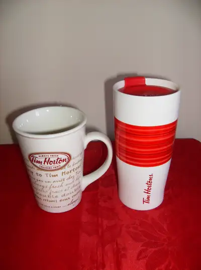 2 Tim Hortons Mugs – Ltd Edition Road Trips + Tall Tim Hortons Mug Moving Sale!! 2 No Smoking Homes...