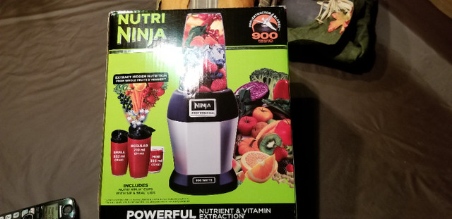 Nutri Ninja foot processor in Processors, Blenders & Juicers in Regina