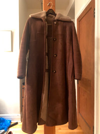 Sawyer Supreme Quality Featherweight Shearling Coat