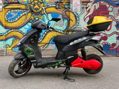 EMMO Titan Grey eBike with 60V/20Ah Lead Acid Battery, View more