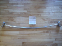 MAINSTAYS CURVED SHOWER ROD 48 TO 72 INCH FOR SALE