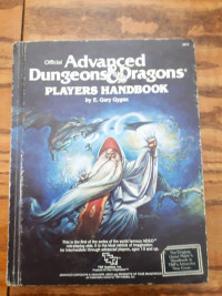 Advanced Dungeons & Dragons Players Handbook  1978, 2010