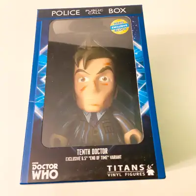 Doctor Who 10th Doctor Titan Vinyl The End of Time Nerd Block