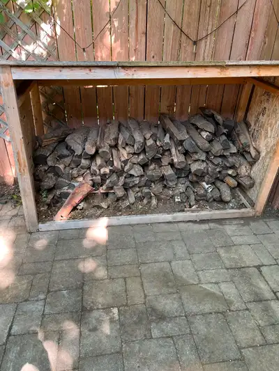 Birch and spruce firewood for sale. Wood cover included. Asking $125.00 obo