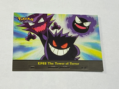 Vintage Gengar Tower of Terror Pokemon Topps Card EP.22 Non Foil, View more
