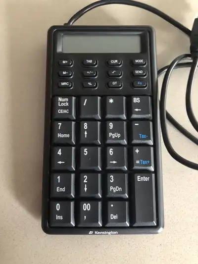 Kensington Notebook Keypad/Calculator with USB Hub, View more