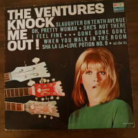 Vinyl-THE VENTURES-Knock Me Out! Dolton Records  BLP-2033, 1965