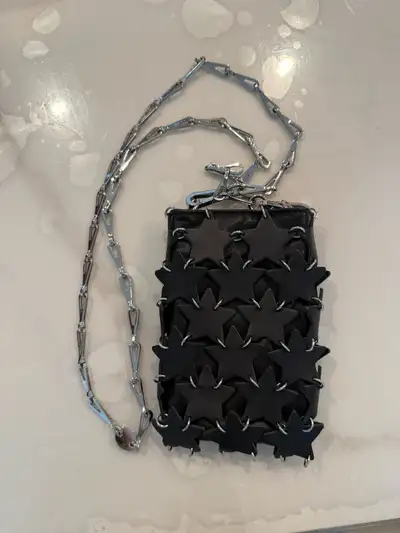 Paco Rabanne Black Star Crossbody Bag, View more