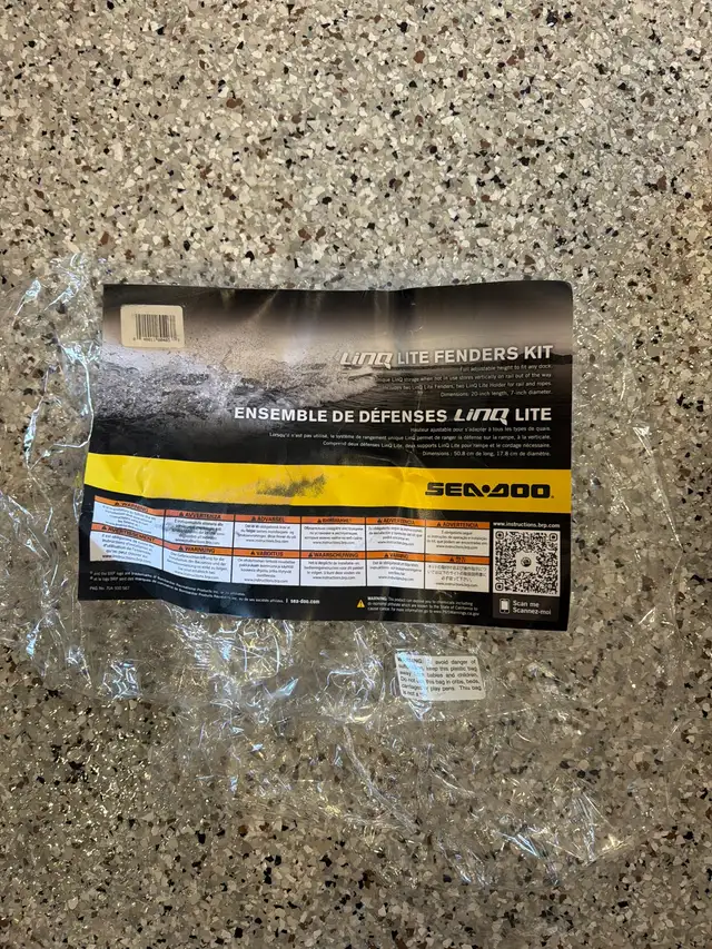 Sea-Doo LinQ Lite Fenders Kit | Boat Parts, Trailers & Accessories ...