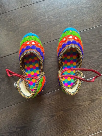 Indian shoes jutti for baby girl, View more
