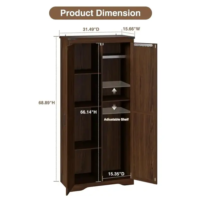 Buffet Cabinet with Storage Cabinet  in Hutches & Display Cabinets in City of Toronto - Image 6