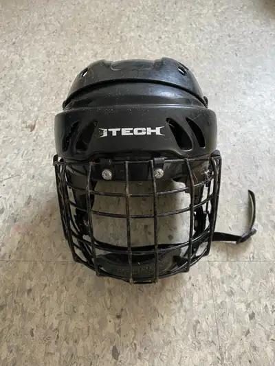 hockey sticks with helmet, View more