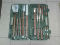 BRAND NEW 18pc Professional Series Barbeque Utensil Set