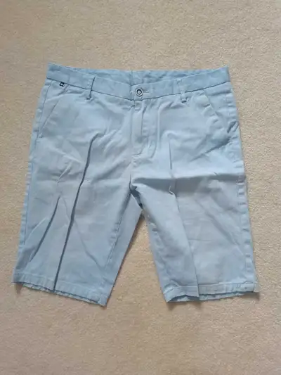 youth boy summer shorts, golf shorts, light blue 29", View more