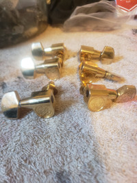 Gold 3×3 Machine Heads/ Tuners