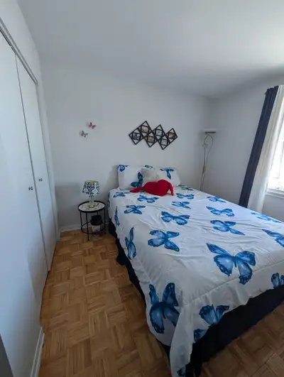 Belle chambre avec autobus Exo sur le coin, residentielle et tranquil. Inclus chauffé, éclairé, wifi...