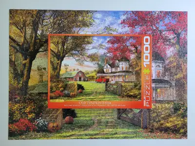 Casse-tête 1000 mcx. Eurographics - La ferme aux citrouilles, View more
