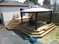 Deck builder carpenter and custom cad designs