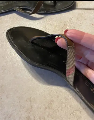 Authentic Burberry sandals , View more
