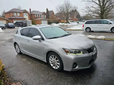 Private sale - Safety certified 2013 Lexus CT200h stylish and fuel-efficient compact luxury hybrid....