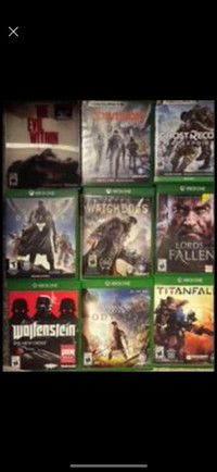 Xbox one games “