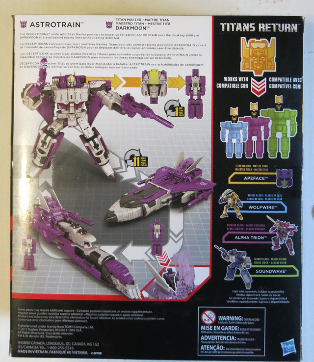 Transformers Darkmoon and Astrotrain in Toys & Games in Prince George - Image 2