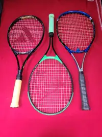 3 Tenis Racquets 