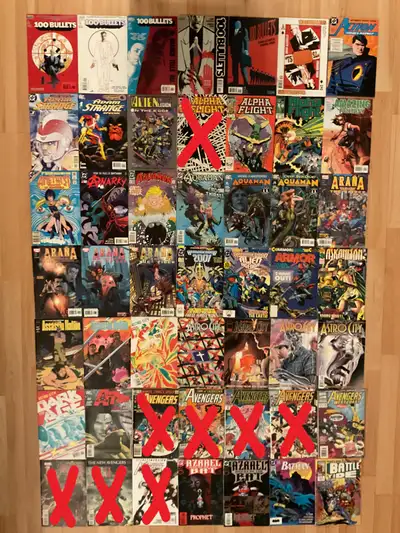 Comics $2 per Book 450 comics to choose from, View more