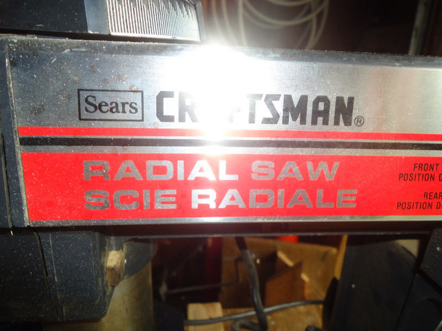 I WANT TO BUY A SEARS RADIAL ARM SAW FOR $20 in Power Tools in St. Catharines - Image 2
