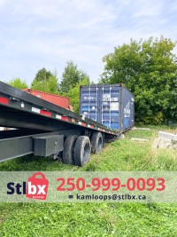 STLBX Kamloops Used 20' Shipping Container FOR SALE!